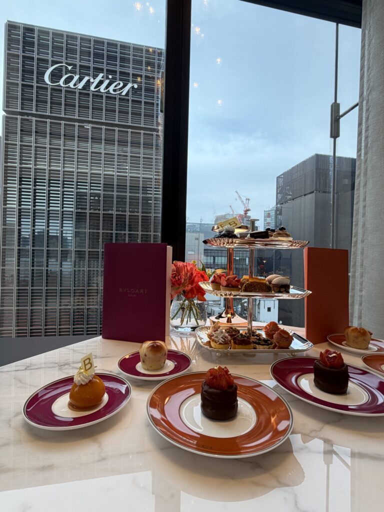 BVLGARI GINZA Cafe Afternoon tea